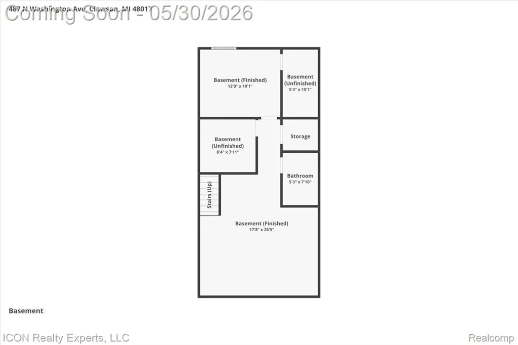 487 N Washington Avenue Clawson City MI 48017