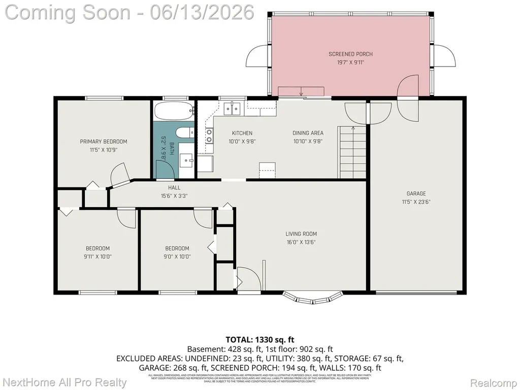 14242 Park Street Livonia City MI 48154