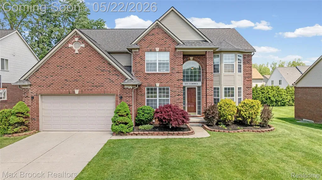 1171 Cambria Drive Troy City MI 48085