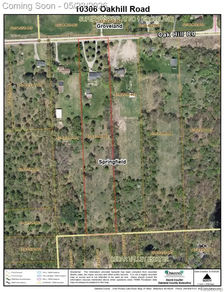 10306 Oakhill Road Springfield Charter Township MI 48442