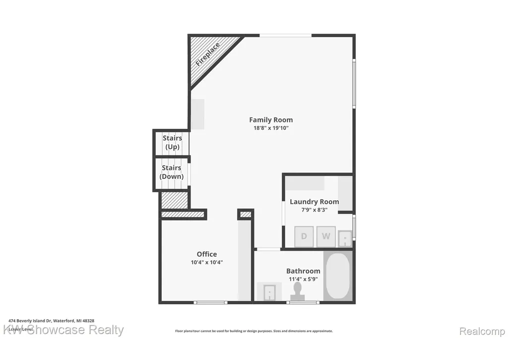 474 Beverly Island Drive Waterford Charter Township MI 48328