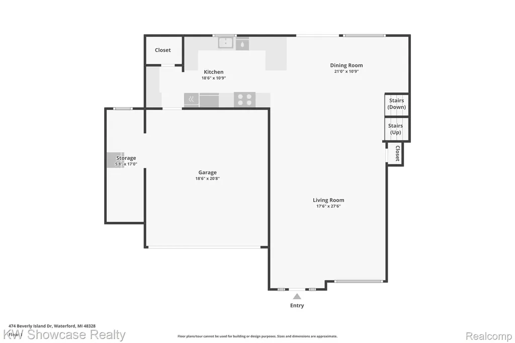474 Beverly Island Drive Waterford Charter Township MI 48328