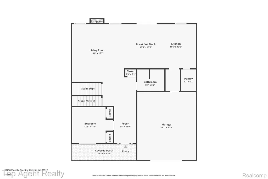 36738 Vine Drive Sterling Heights City MI 48312