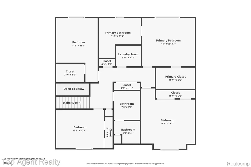 36738 Vine Drive Sterling Heights City MI 48312