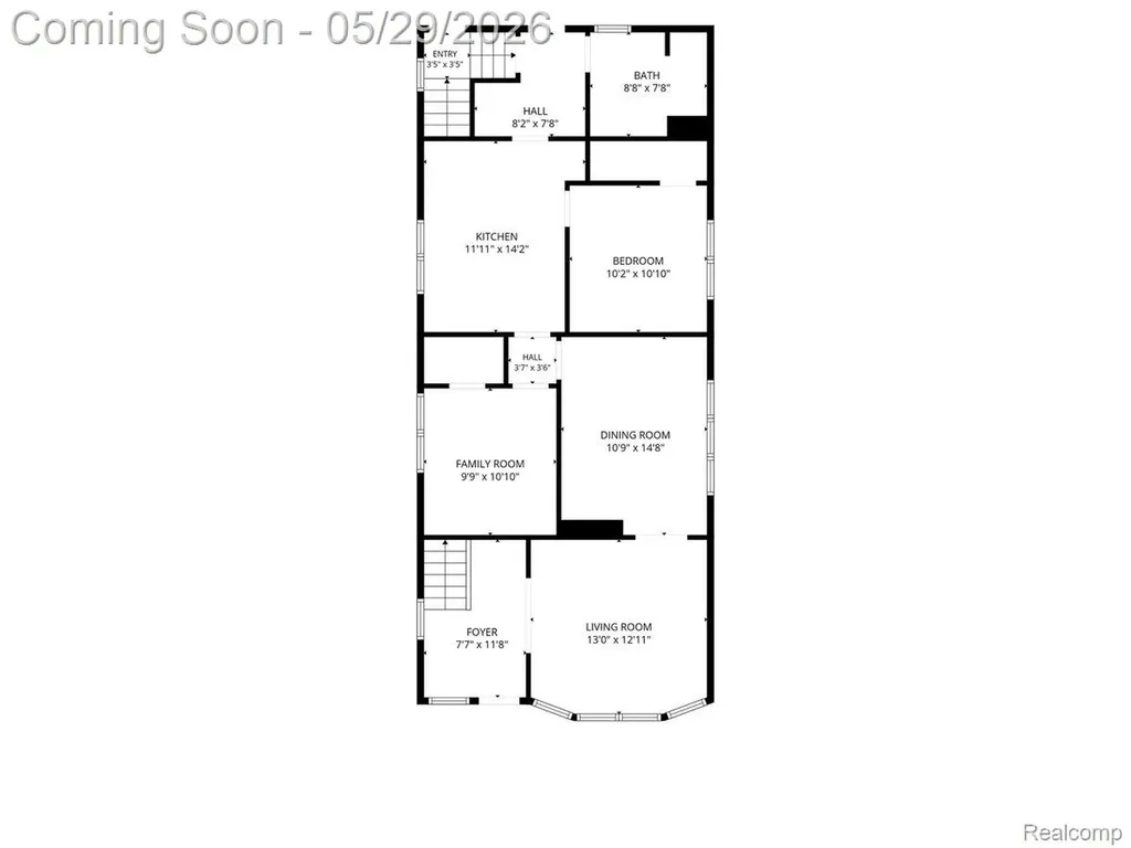 1481 Baldwin Street Detroit City MI 48214