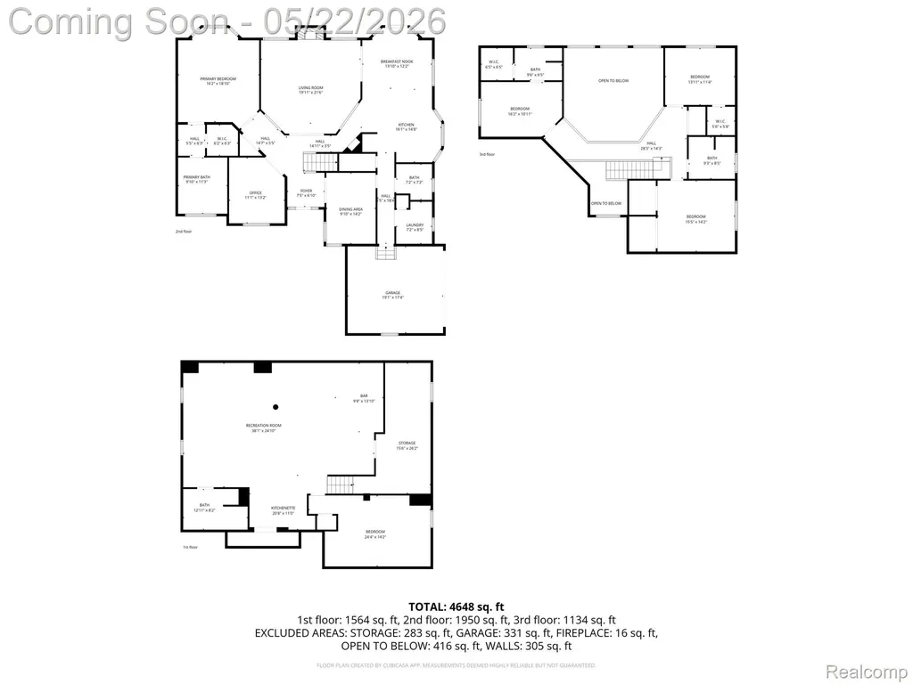 18610 Turnberry Drive Macomb Township MI 48044