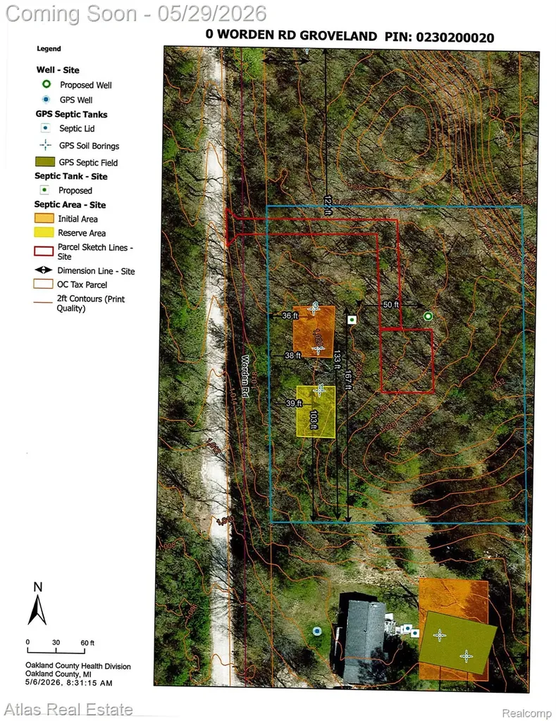 Vl Worden Road Parcel 2 Groveland Township MI 48442