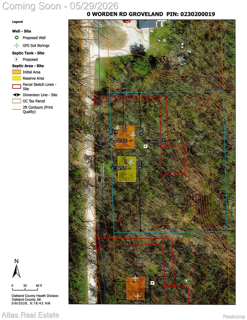 Vl Worden Road Parcel 1 Groveland Township MI 48442