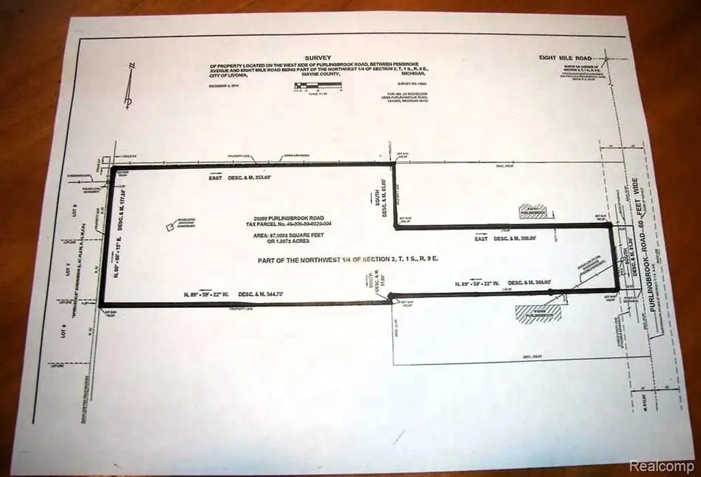 20099 Purlingbrook Street Livonia City MI 48152