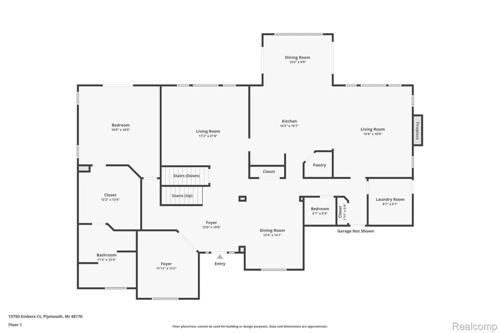 13750 Embers Court Plymouth Charter Township MI 48170