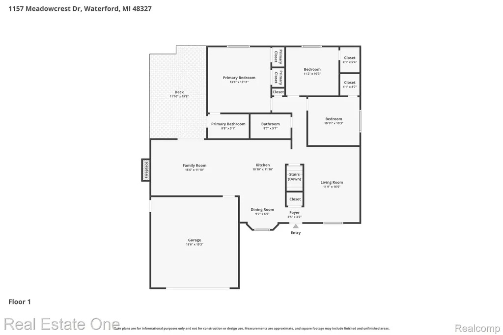 1157 Meadowcrest Drive Waterford Charter Township MI 48327