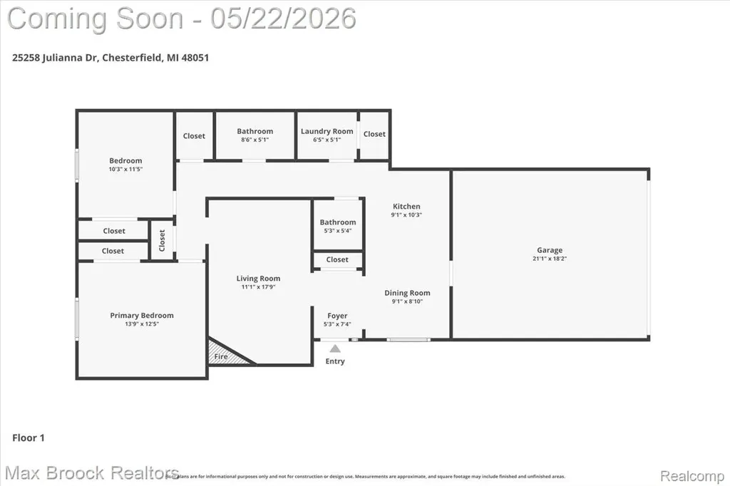 25258 Julianna Drive Chesterfield Township MI 48051