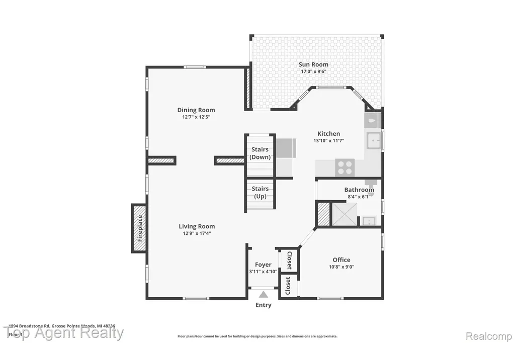 1894 Broadstone Road Grosse Pointe Woods City MI 48236