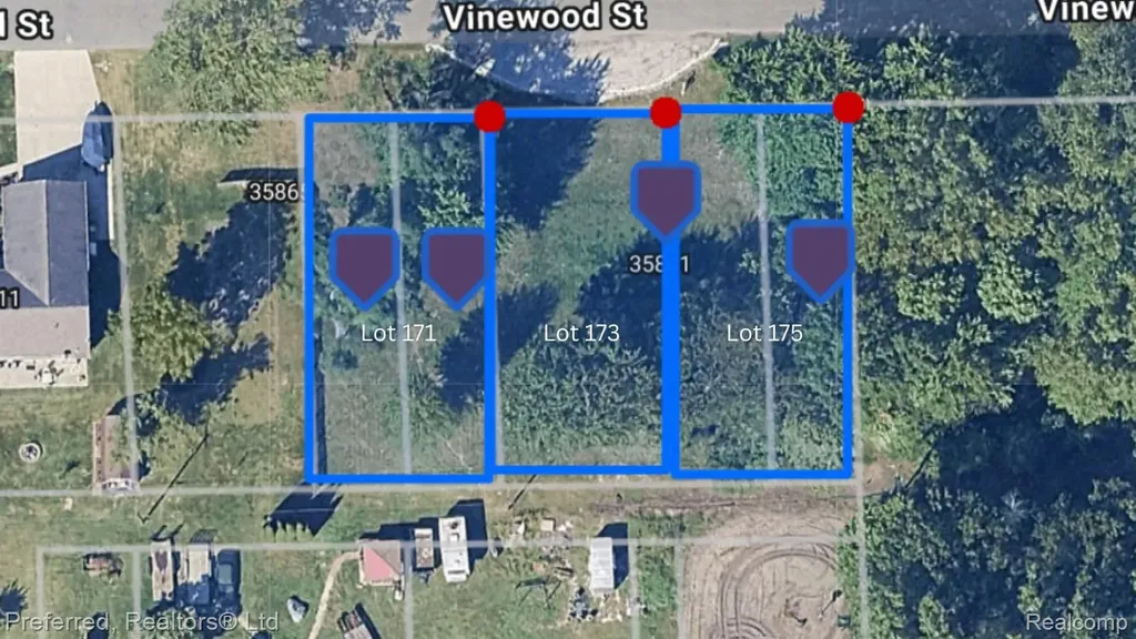 Vl (lot 171) Vinewood Romulus City MI 48174