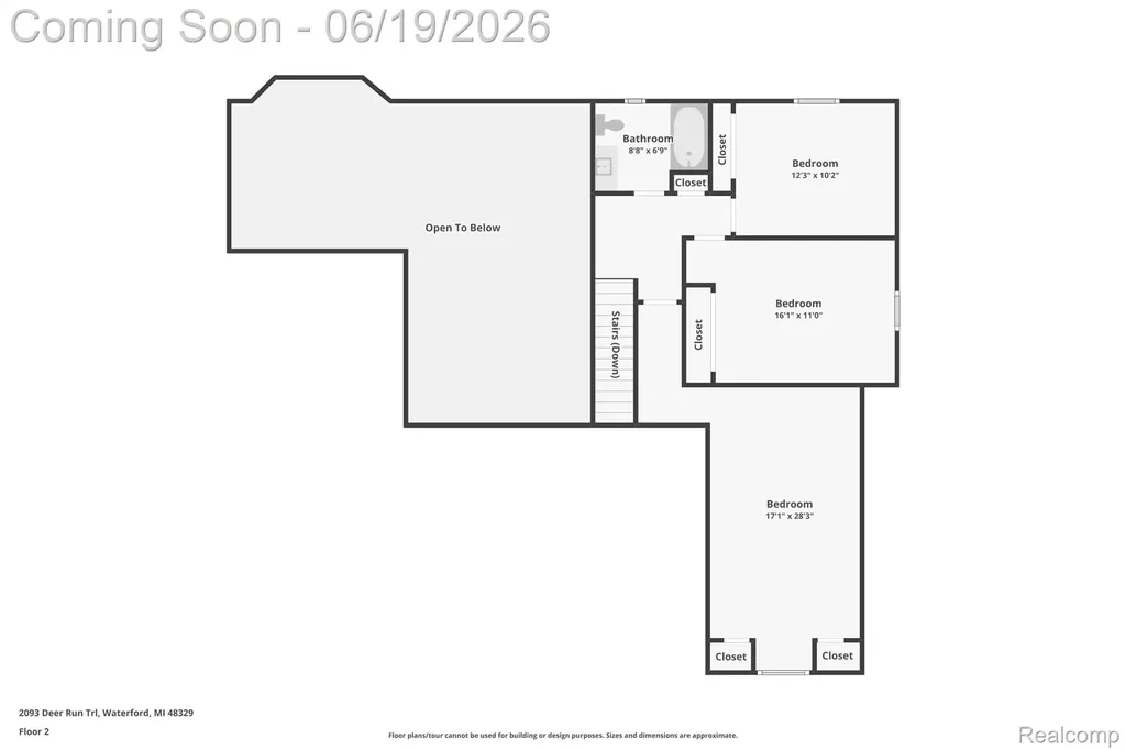 2093 Deer Run Trail Waterford Charter Township MI 48329