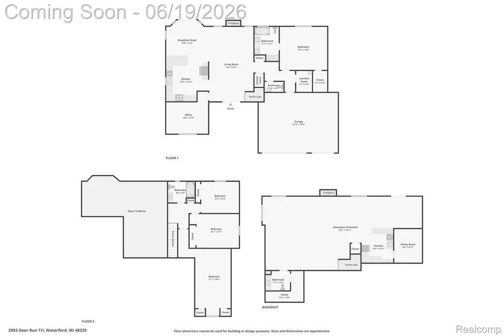 2093 Deer Run Trail Waterford Charter Township MI 48329