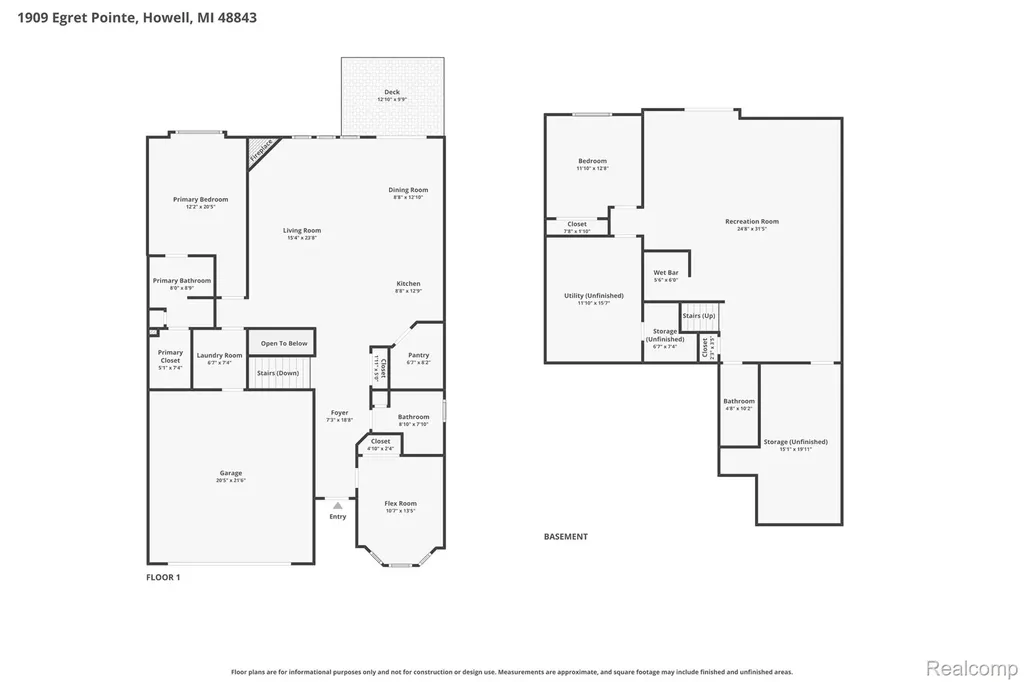 1909 Egret Pointe Genoa Township MI 48843
