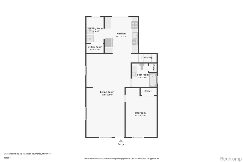24784 Trombley Street Harrison Charter Township MI 48045
