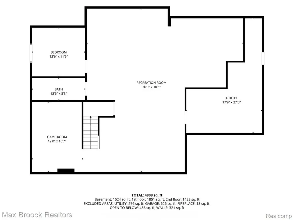 1942 Nottingham Drive Rochester Hills City MI 48307