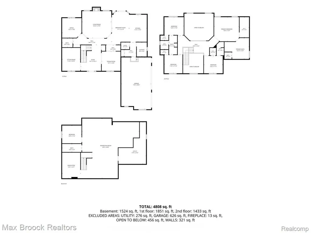 1942 Nottingham Drive Rochester Hills City MI 48307