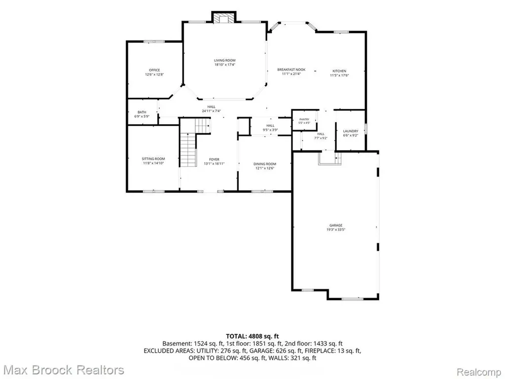 1942 Nottingham Drive Rochester Hills City MI 48307
