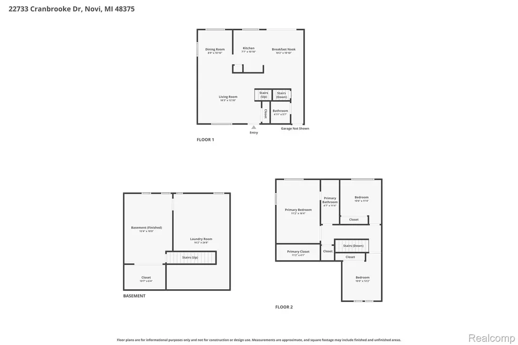 22733 Cranbrooke Drive Novi City MI 48375