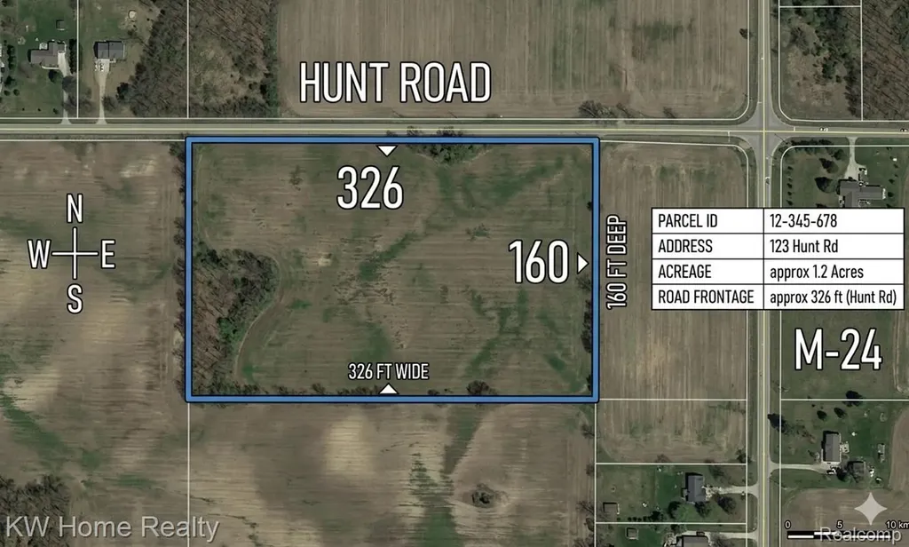 Hunt Road Hunt Fremont Township MI 48744