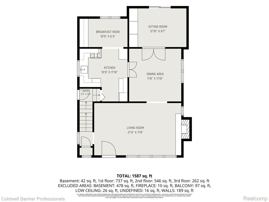 42 Wellesley Drive Pleasant Ridge City MI 48069