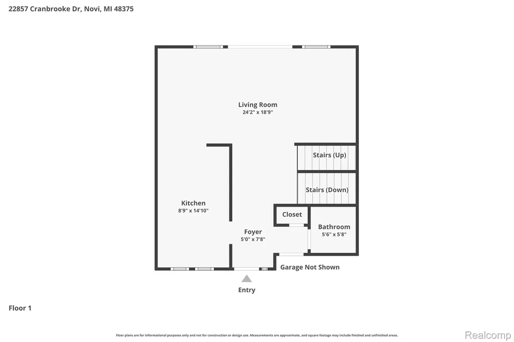 22857 Cranbrooke Drive Novi City MI 48375