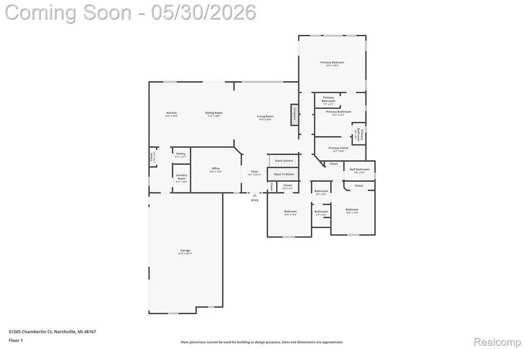 51265 Chamberlin Court Novi City MI 48167