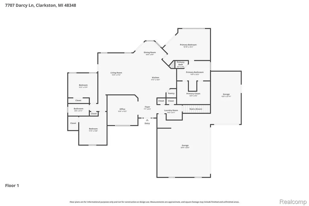 7707 Darcy Lane Independence Charter Township MI 48348