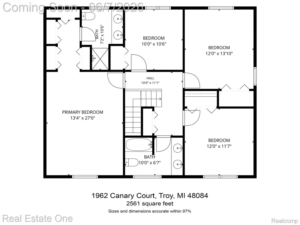 1962 Canary Court Troy City MI 48084