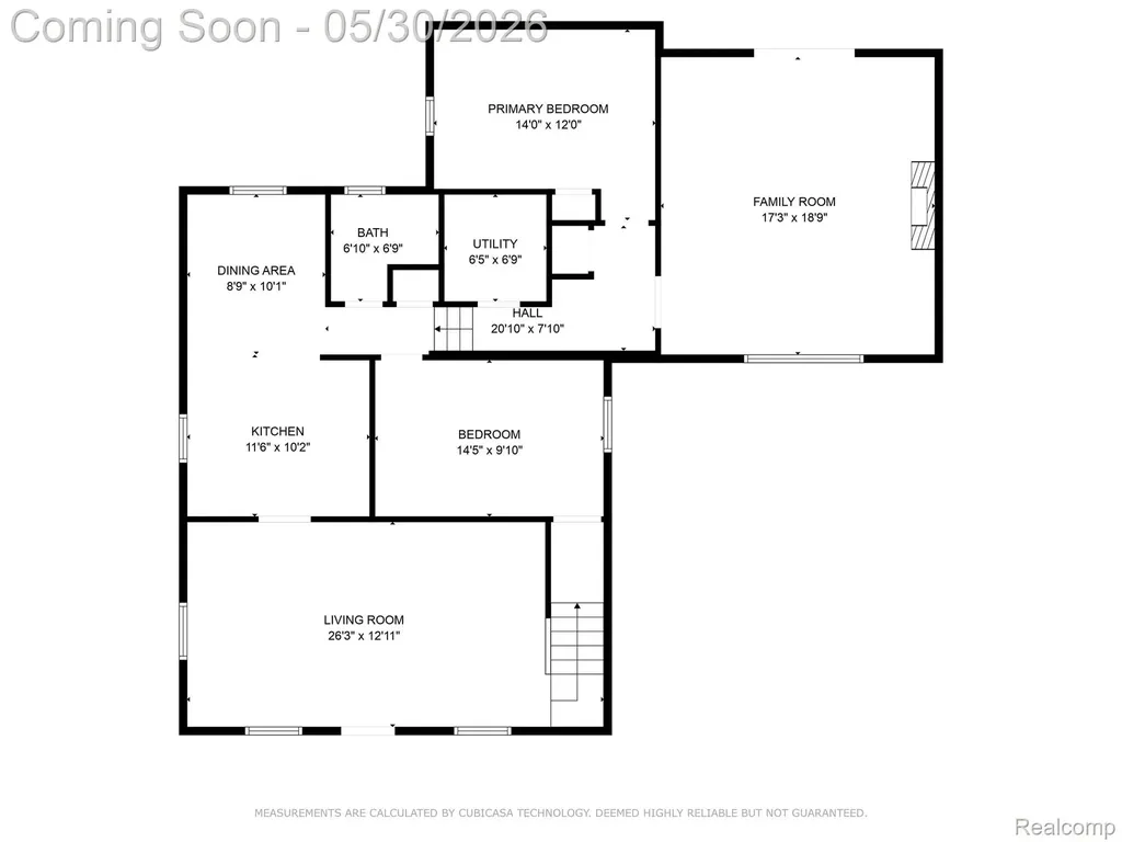 23191 Hill Avenue Warren City MI 48091