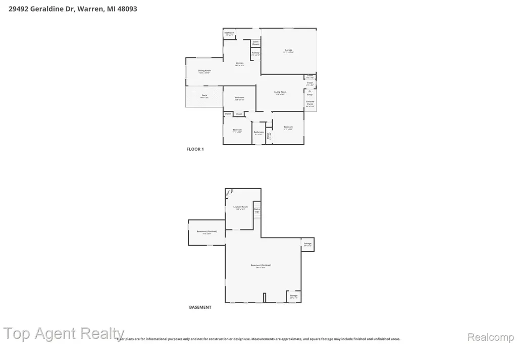 29492 Geraldine Drive Warren City MI 48093