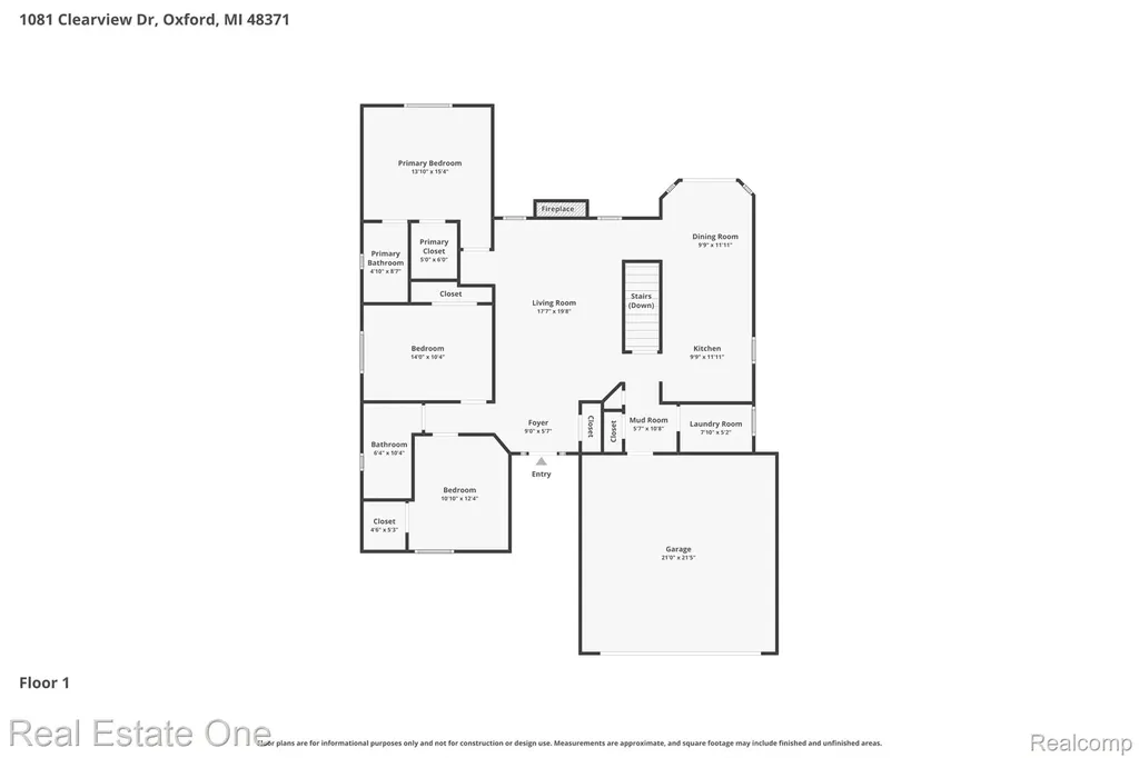 1081 Clearview Drive Oxford Charter Township MI 48371