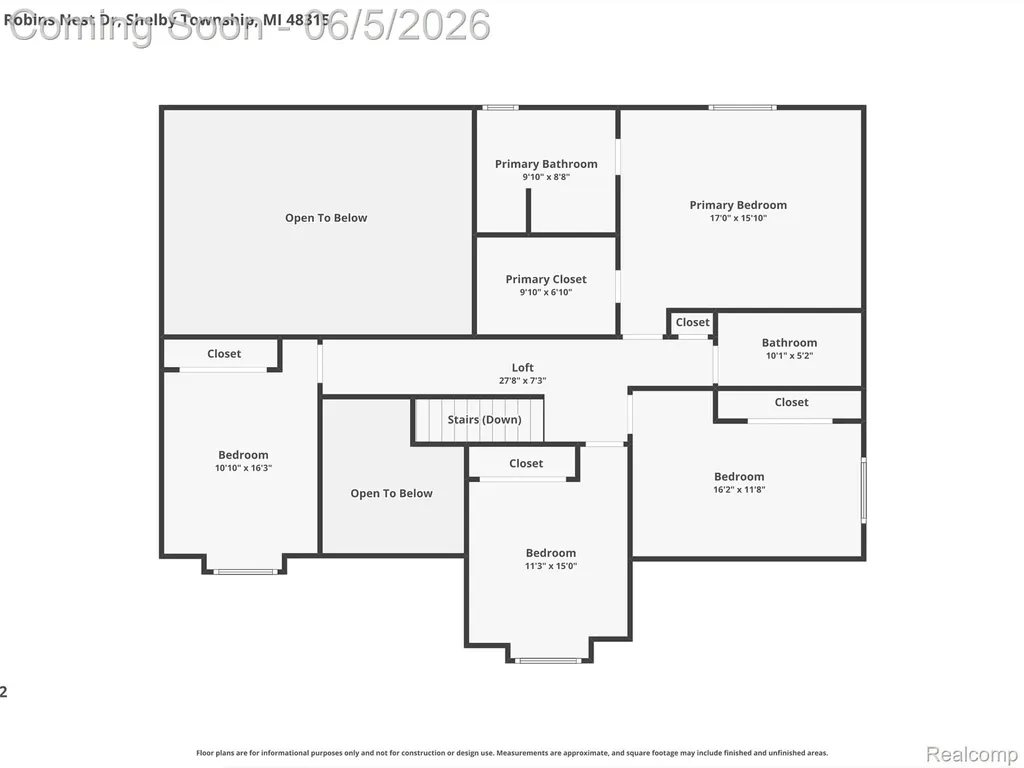47289 Robins Nest Drive Shelby Charter Township MI 48315