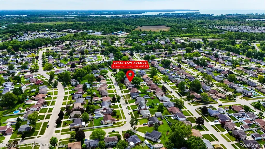 20463 Law Avenue Brownstown Charter Township MI 48183