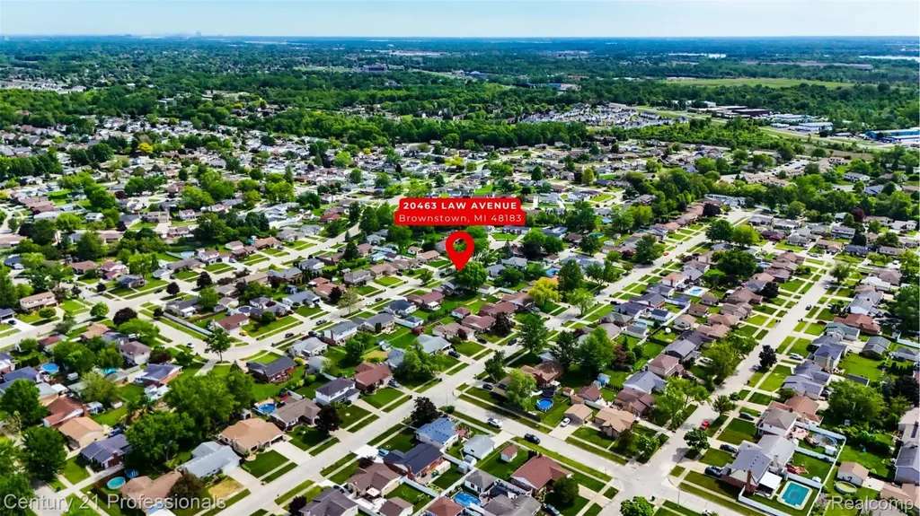 20463 Law Avenue Brownstown Charter Township MI 48183