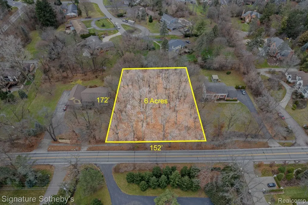 Ville Lahser Road Lot 76 Bloomfield Hills City MI 48302