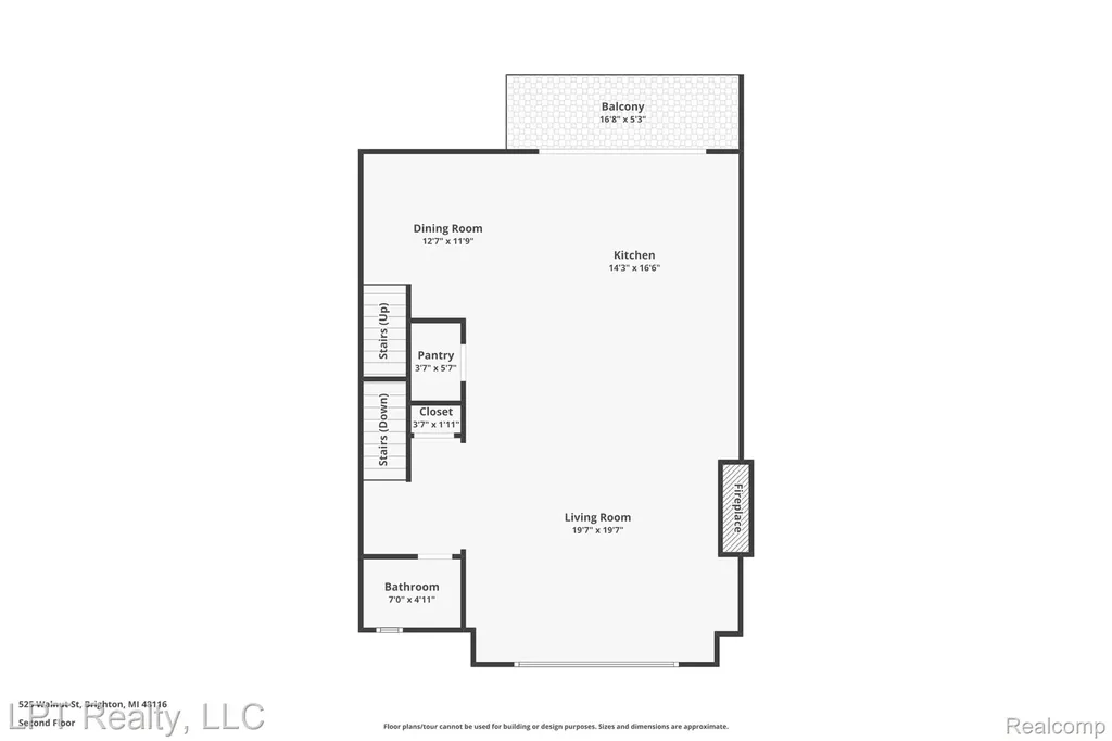 525 Walnut Street Brighton City MI 48116