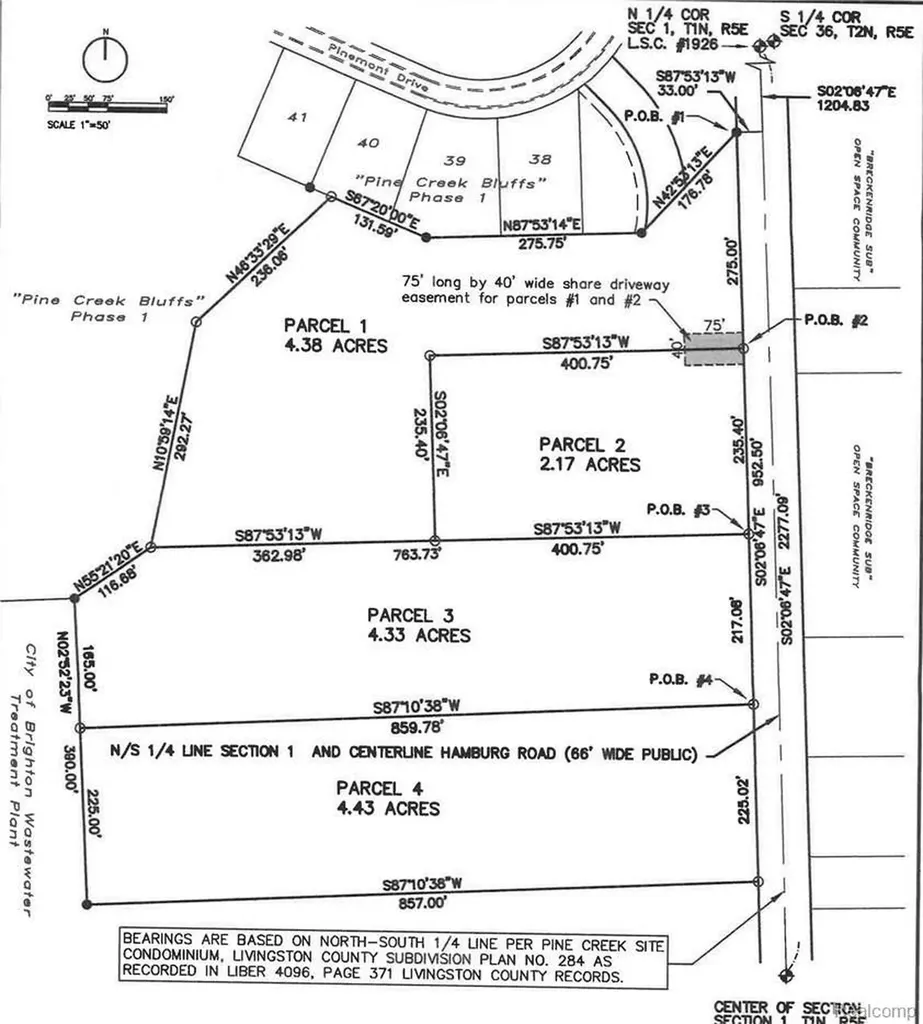 Parcel 03 Hamburg Road Hamburg Township MI 48116