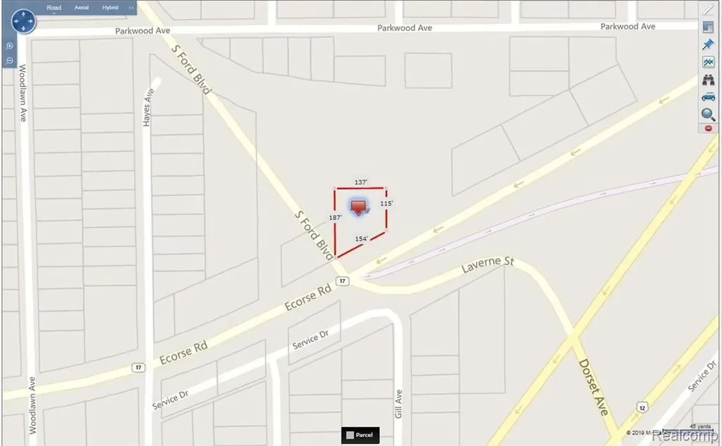 Vacant Ecorse Road Ypsilanti Charter Township MI 48198