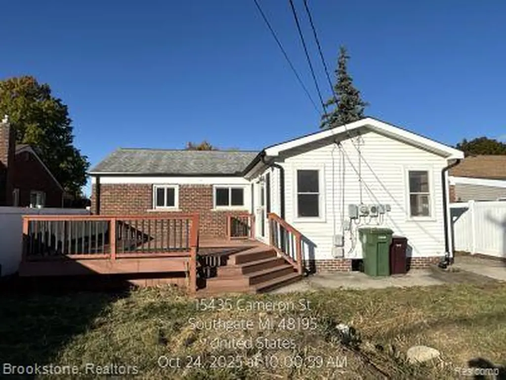 15435 Cameron Street Southgate City MI 48195