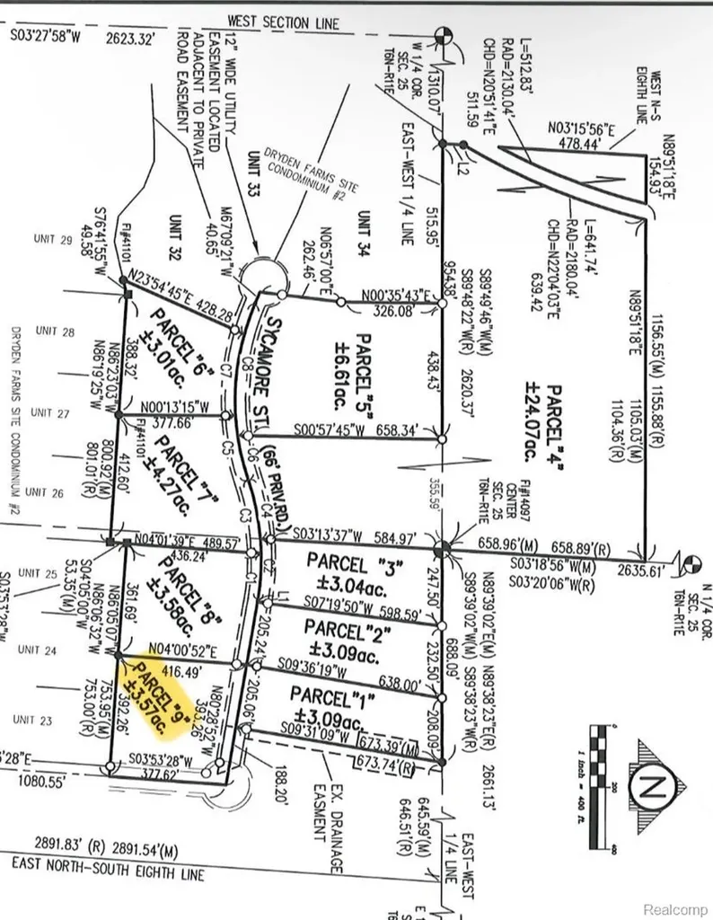 Parcel 9 Sycamore Street Dryden Township MI 48428