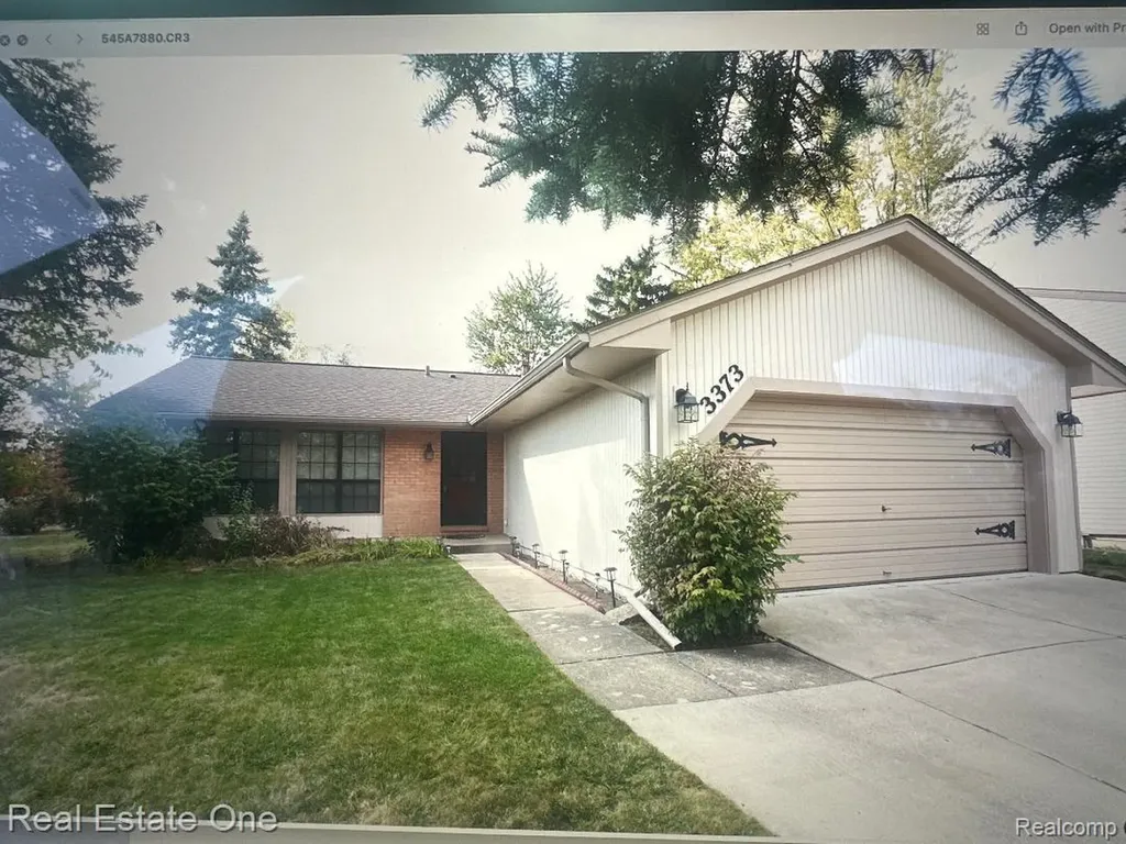 3373 Auburn Drive Troy City MI 48083