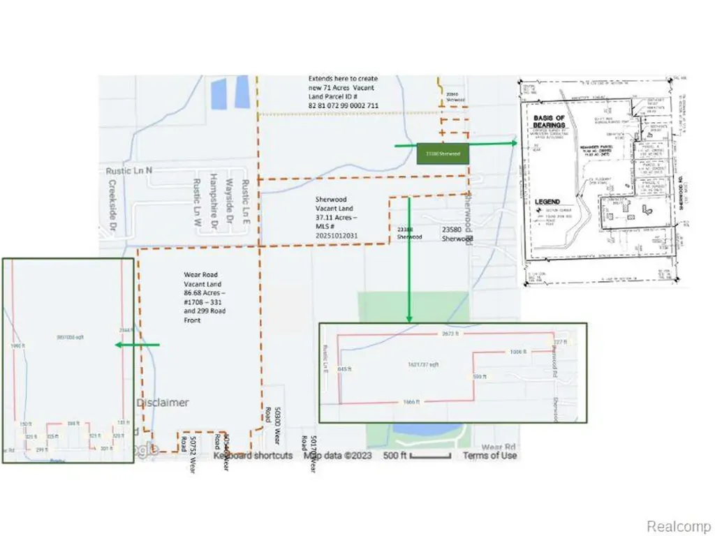 Vl Sherwood Road Sumpter Township MI 48111