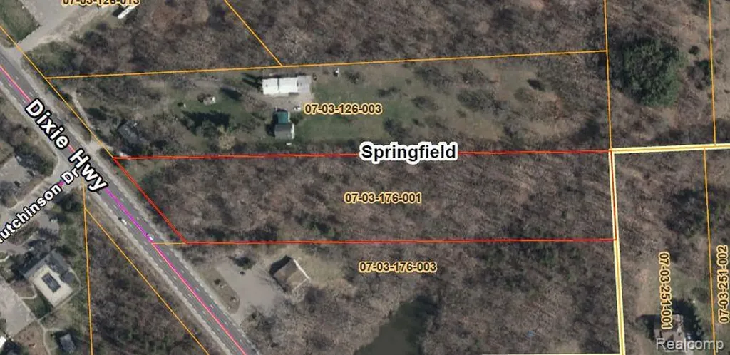 V/l Dixie Highway Springfield Charter Township MI 48350