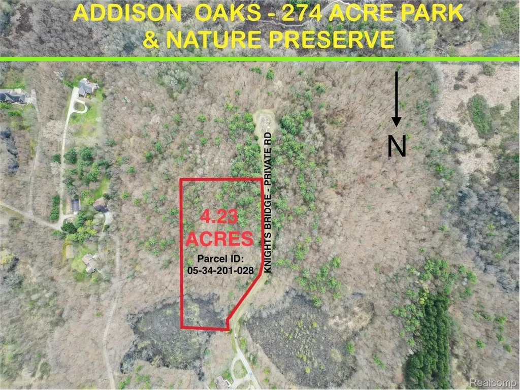 4.23 Acres Vl - Knights Bridge Road Addison Township MI 48367