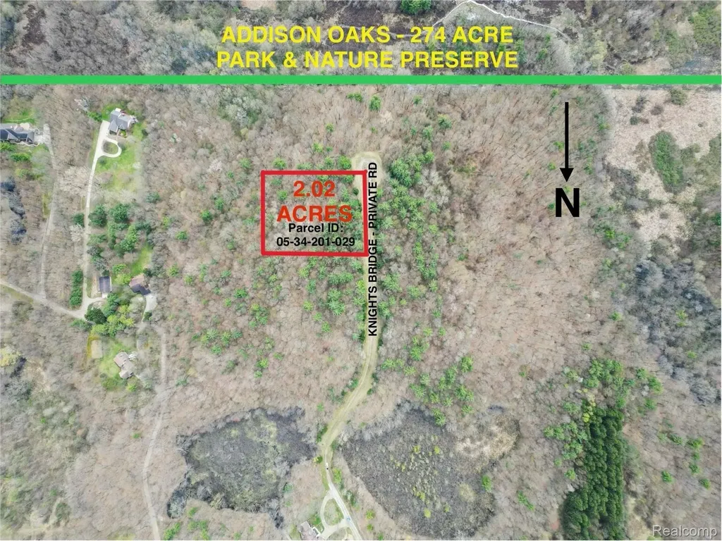 2.02 Acres Vl - Knights Bridge Road Addison Township MI 48367