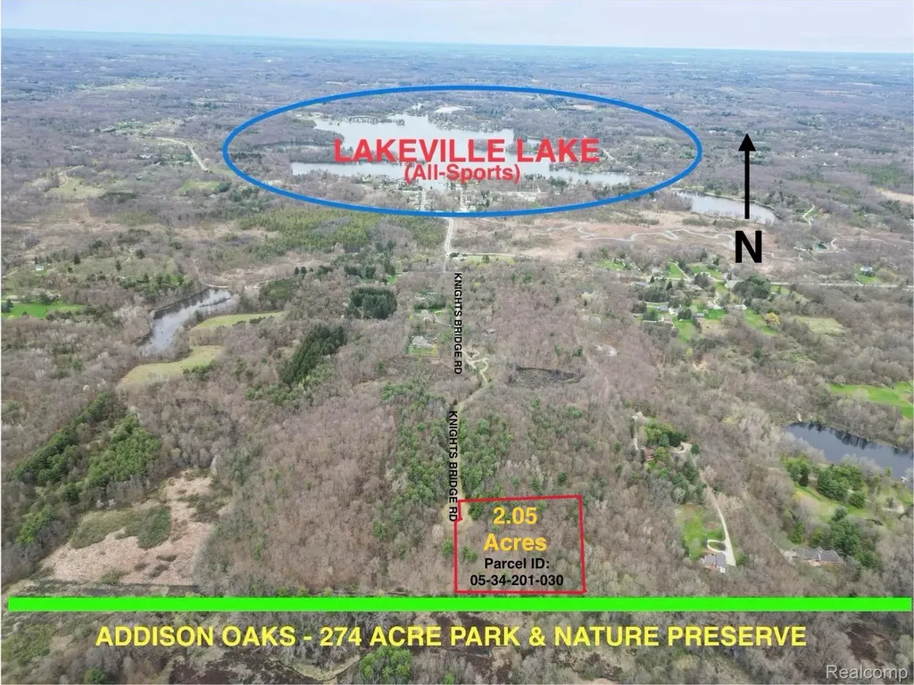 2.05 Acres Vl - Knights Bridge Road Addison Township MI 48367
